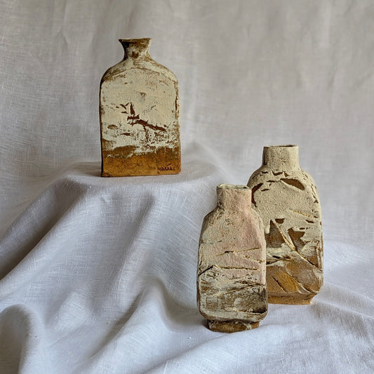 Botellas talladas